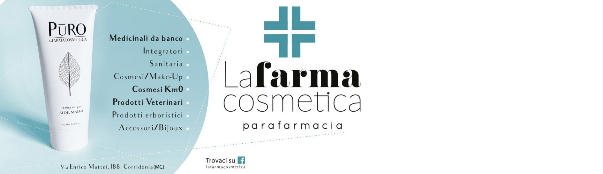 Farmacosmetica Corridonia, cosmetica, parafarmacia, integratori, medicinali, medicine