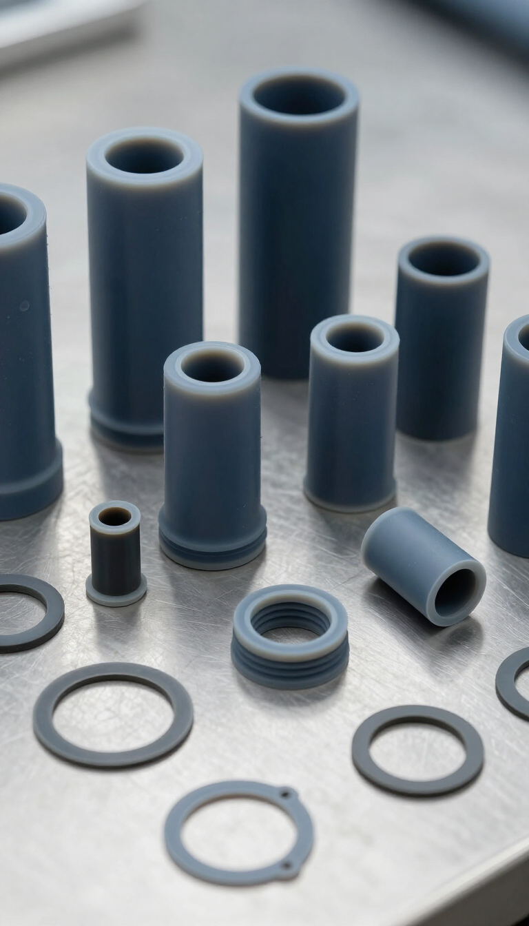 Mangueras, perfiles y empaquetaduras de silicona industrial M&M