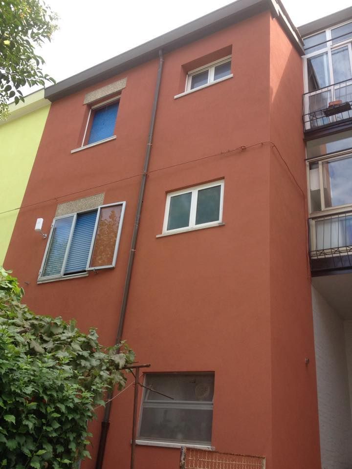 facciata esterna tinteggiata