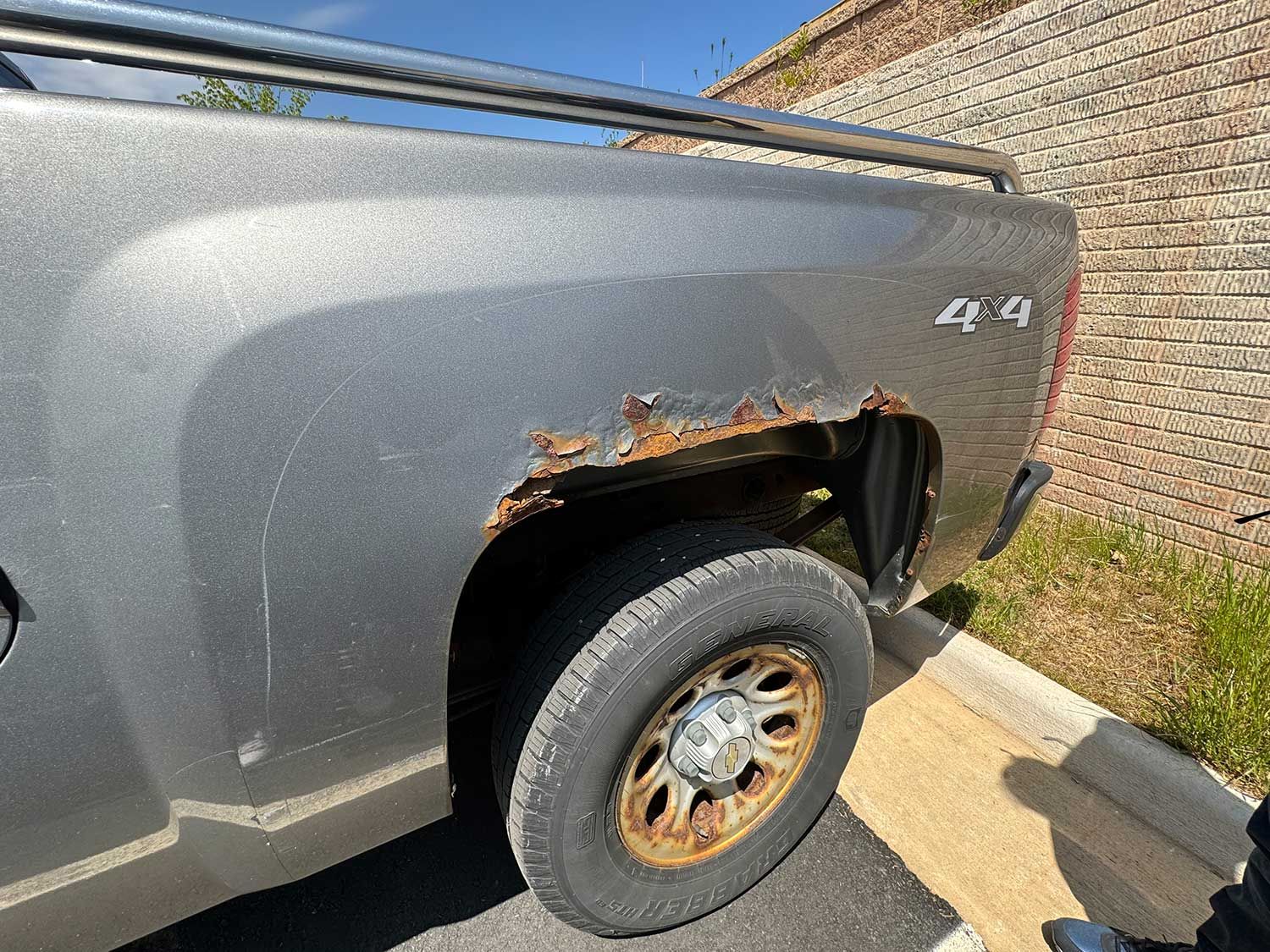 Parked Rusty Truck — Sterling, VA — Elite Auto Repair & Collision Center, LLC