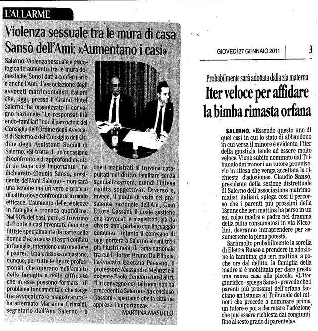 Un articolo di giornale