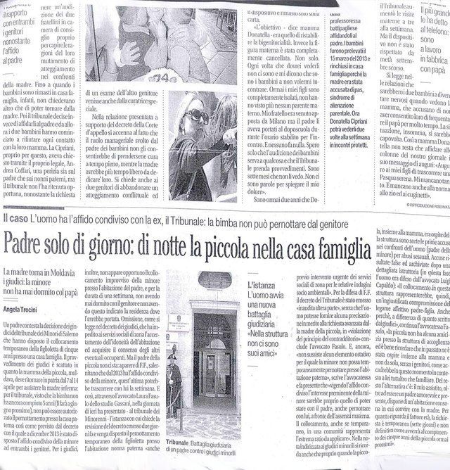 Un articolo di giornale