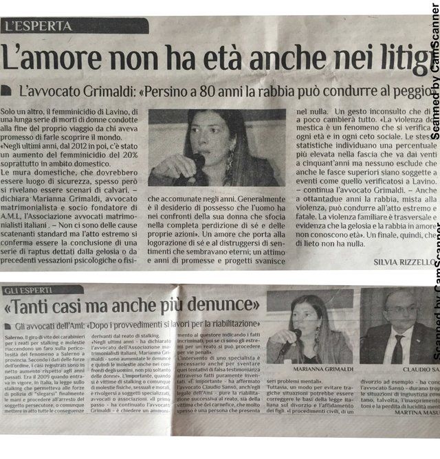 Un articolo di giornale