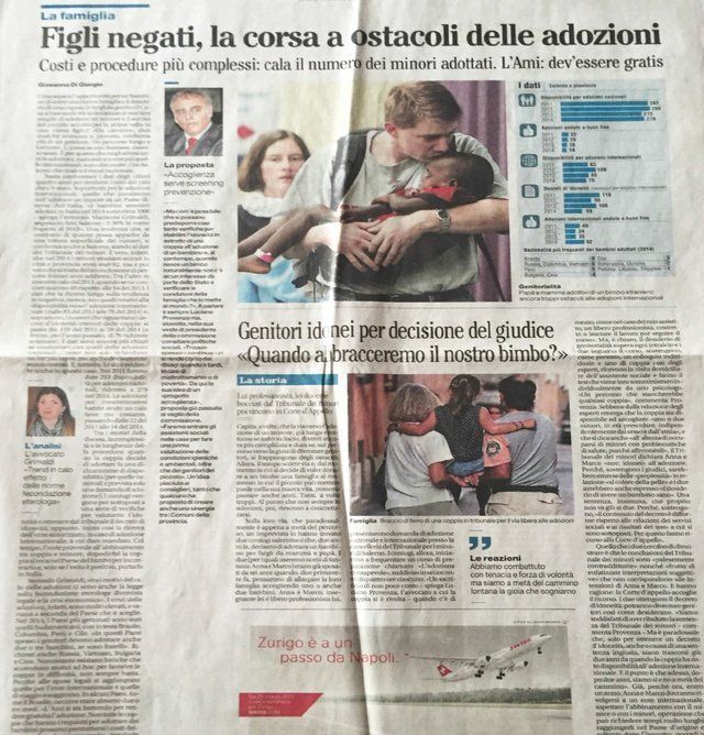 Un articolo di giornale