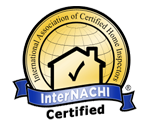 The logo for the international association of certified home inspections is certified.