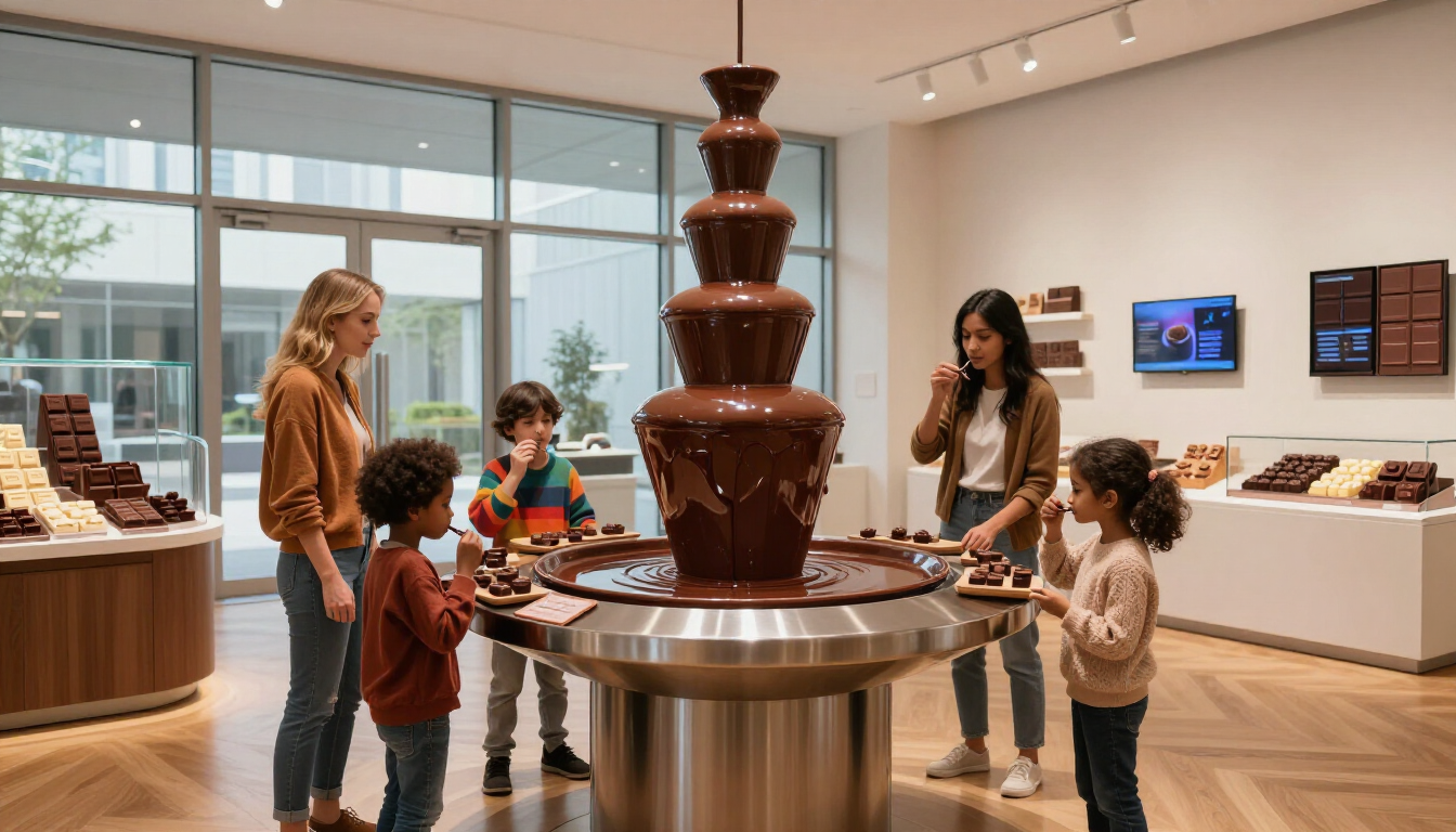 Family at Lindt Home of Chocolate