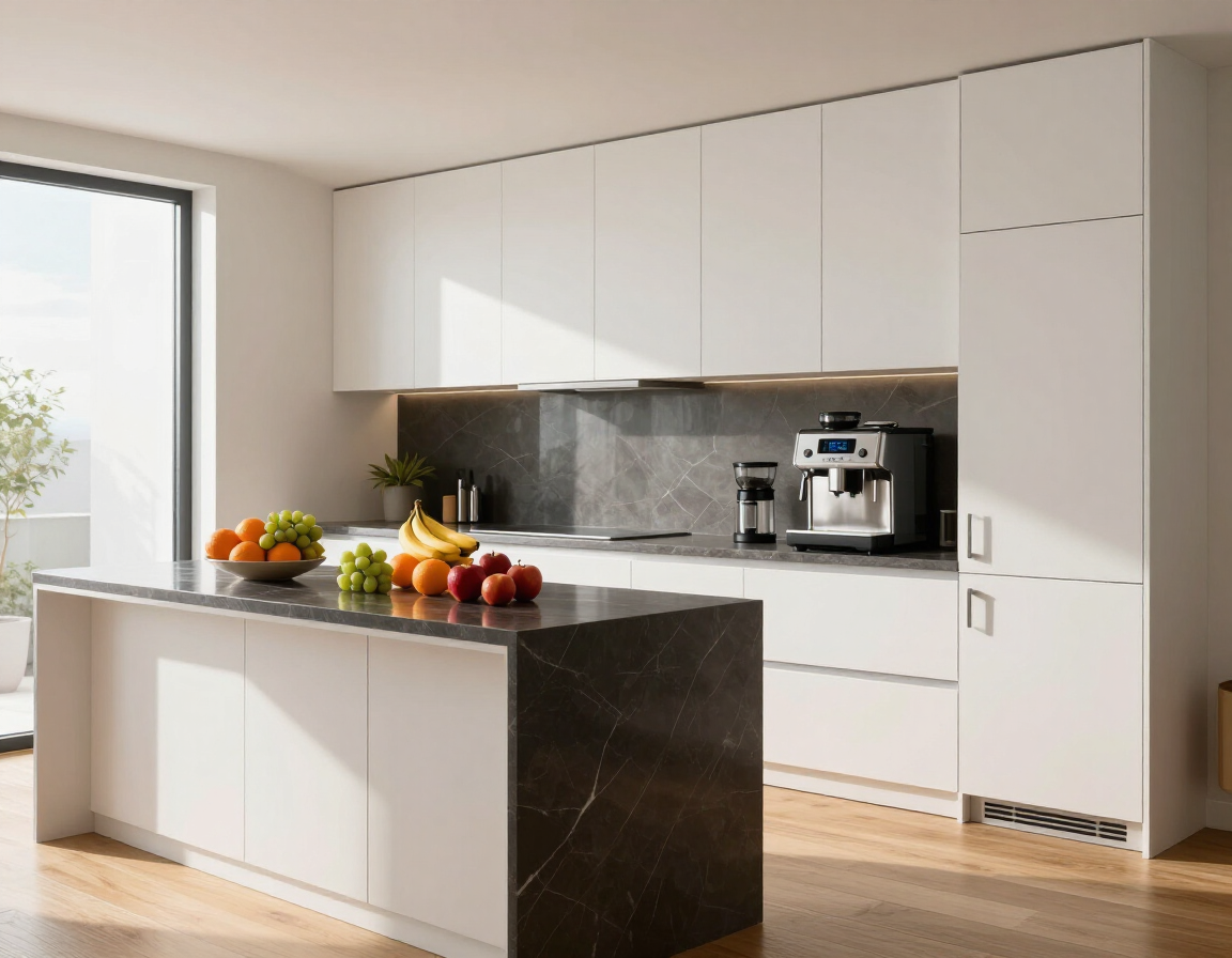 Sleek Apartment Kitchen