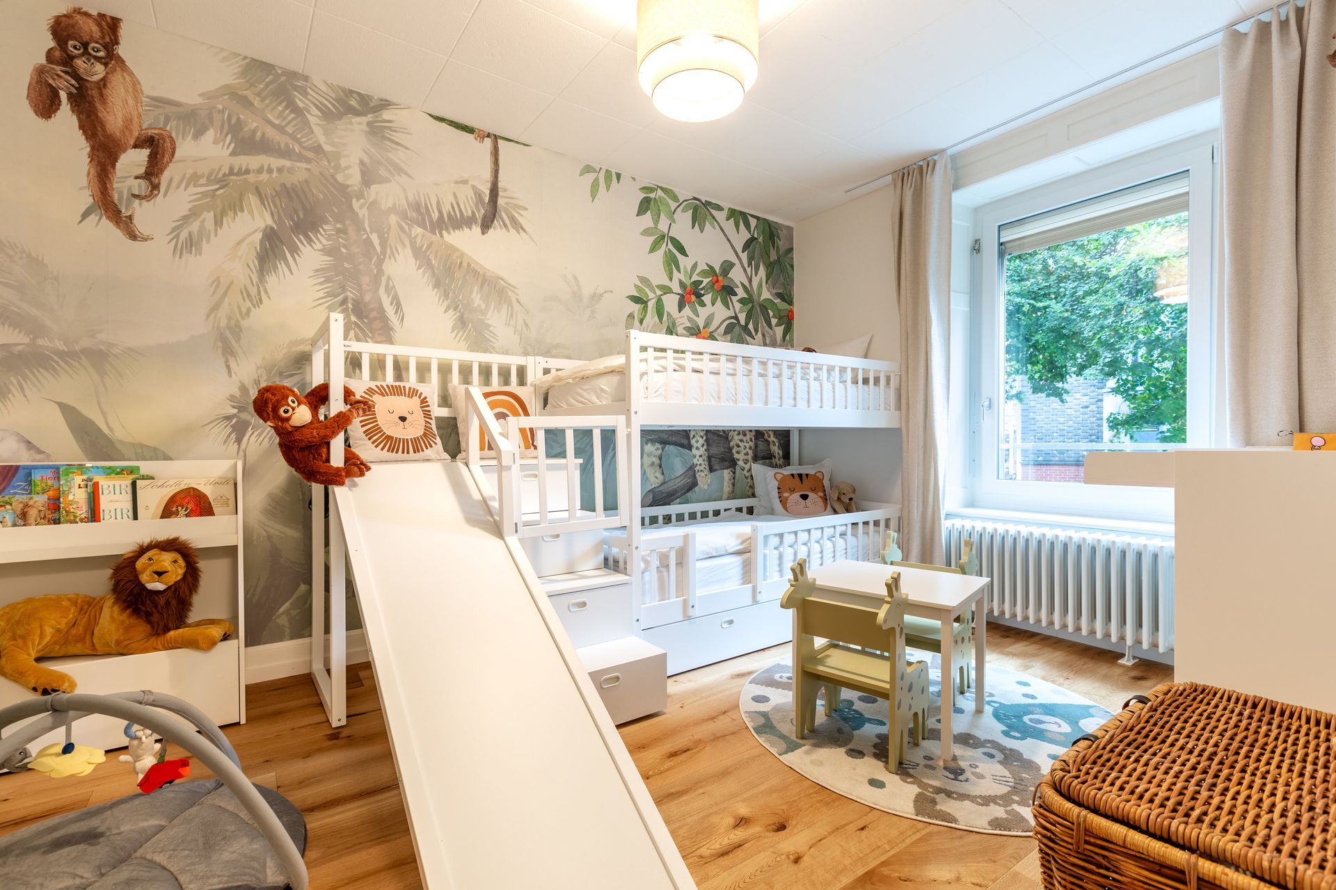 Modern serviced apartment living room