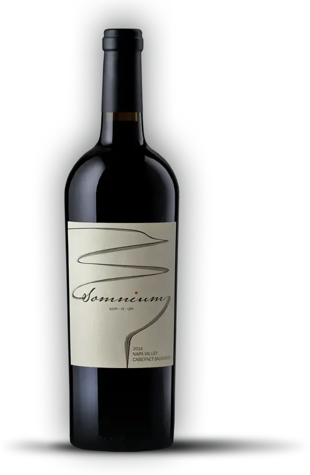 Wine bottle labeled