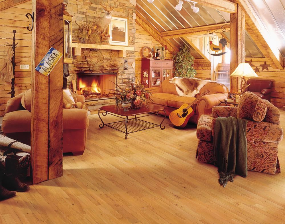 Cabin with hardwood floors - Mundelein, IL - Wizard of Wood Flooring