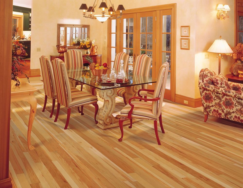 Dining Room Hardwood Floors - Mundelein, IL - Wizard of Wood Flooring