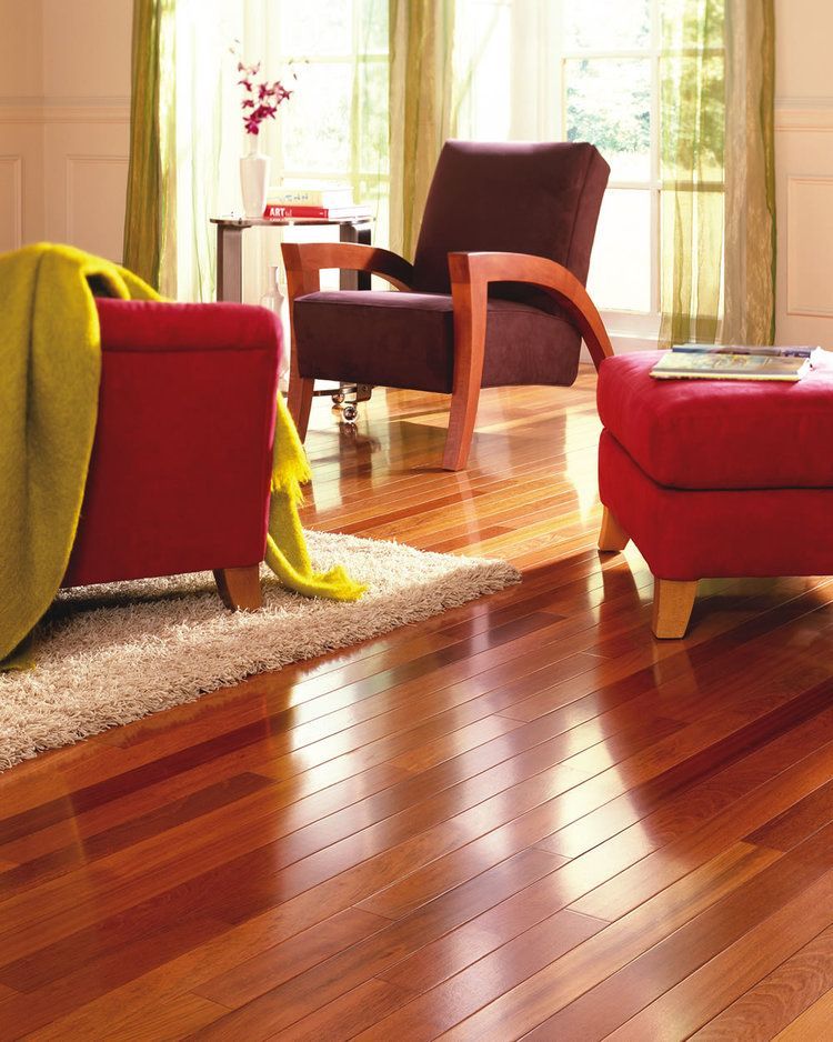 Living Room Hardwood Floors - Mundelein, IL - Wizard of Wood Flooring