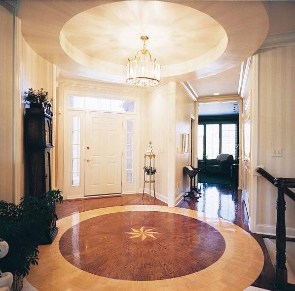 Home Medallion Floor Design - Mundelein, IL - Wizard of Wood Flooring