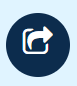 A blue circle with a white arrow in it.
