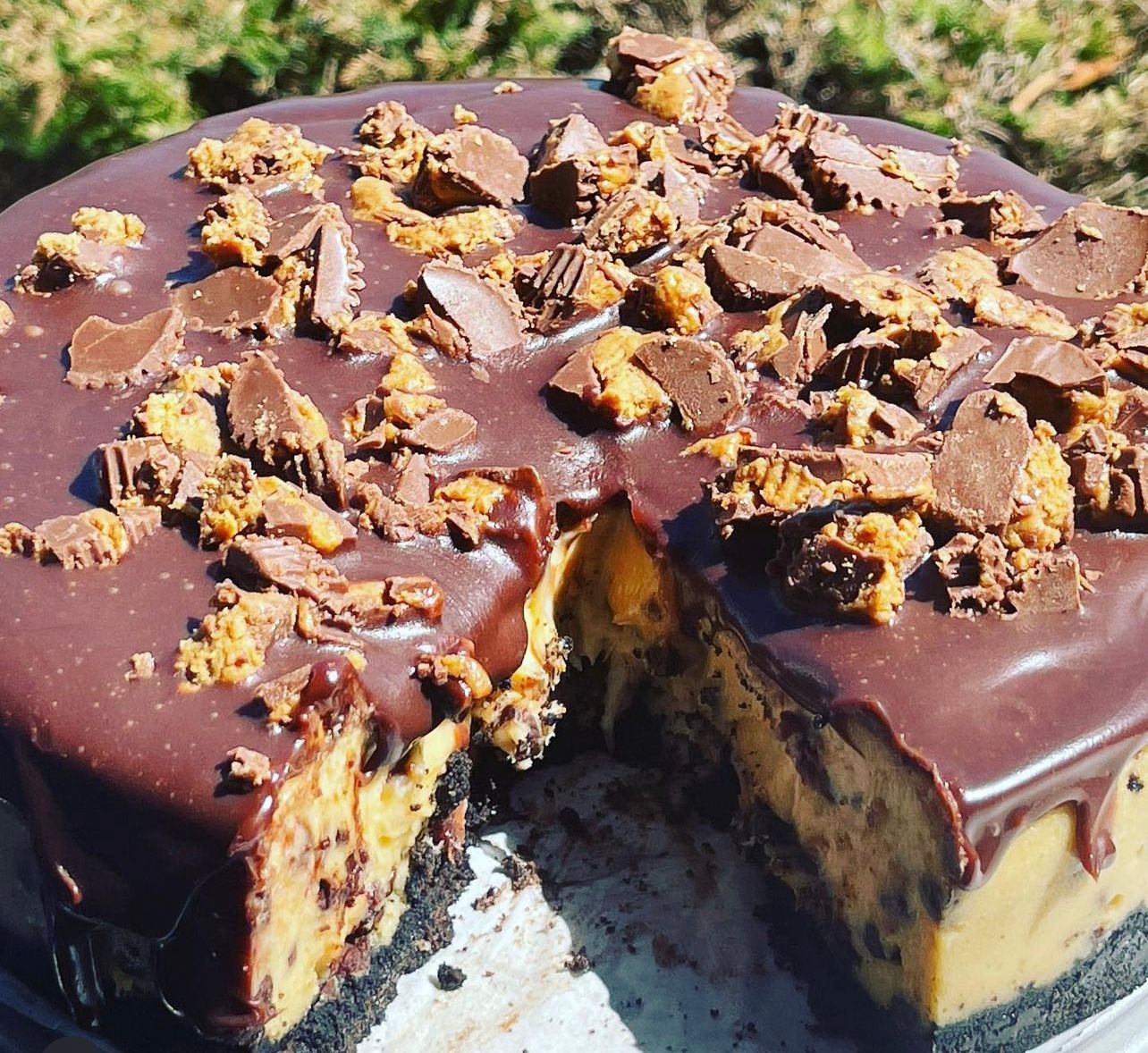 Reese’s Peanut Butter Cup Cheesecake by The Original Cold Smoked