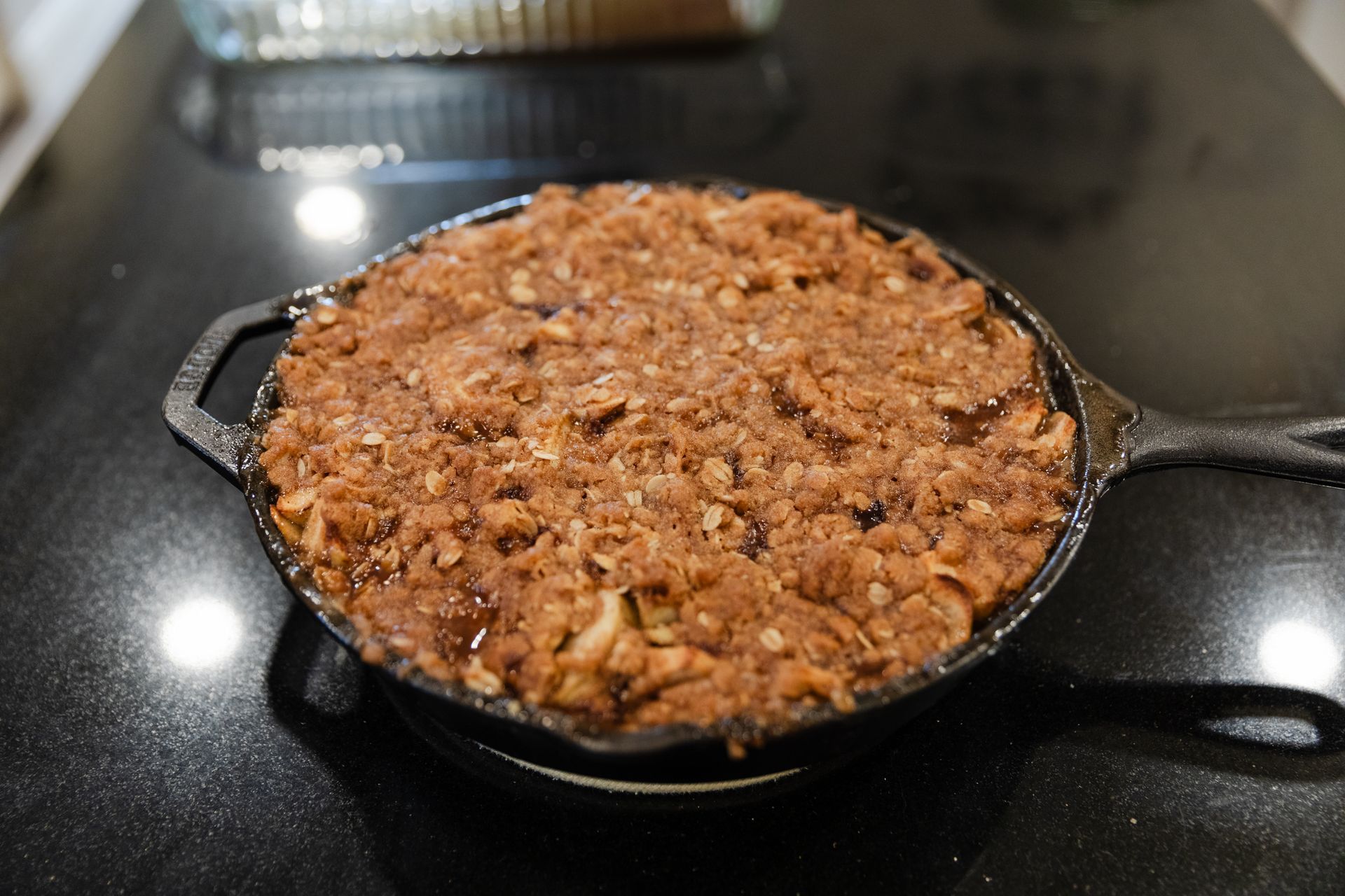 Baked Bourbon Apple Crisp by The Original Cold Smoked