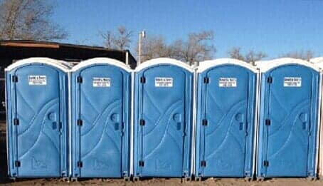 Portable Toilets In Line — Porta Potty Rentals in Albuquerque, NM