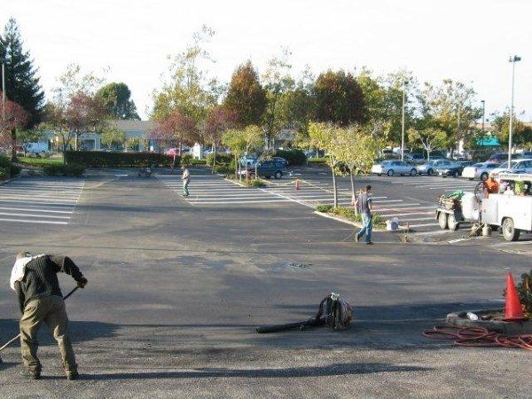 Commercial Paving Works - Scotts Valley, CA - Wenger Paving