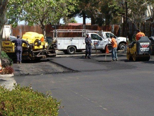 Commercial Paving Works - Scotts Valley, CA - Wenger Paving