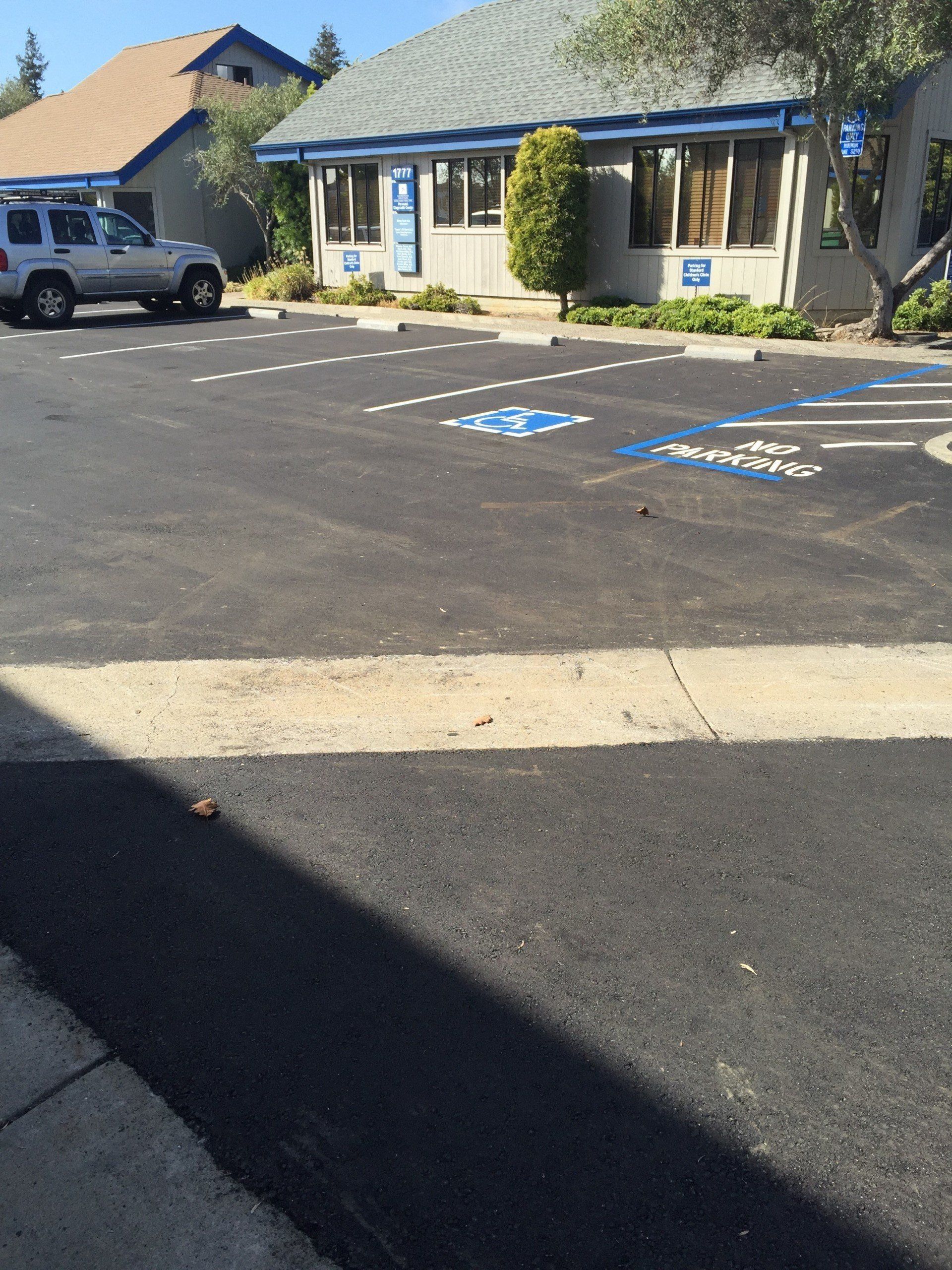 Seal and Coat Striping Paving Works - Scotts Valley, CA - Wenger Paving