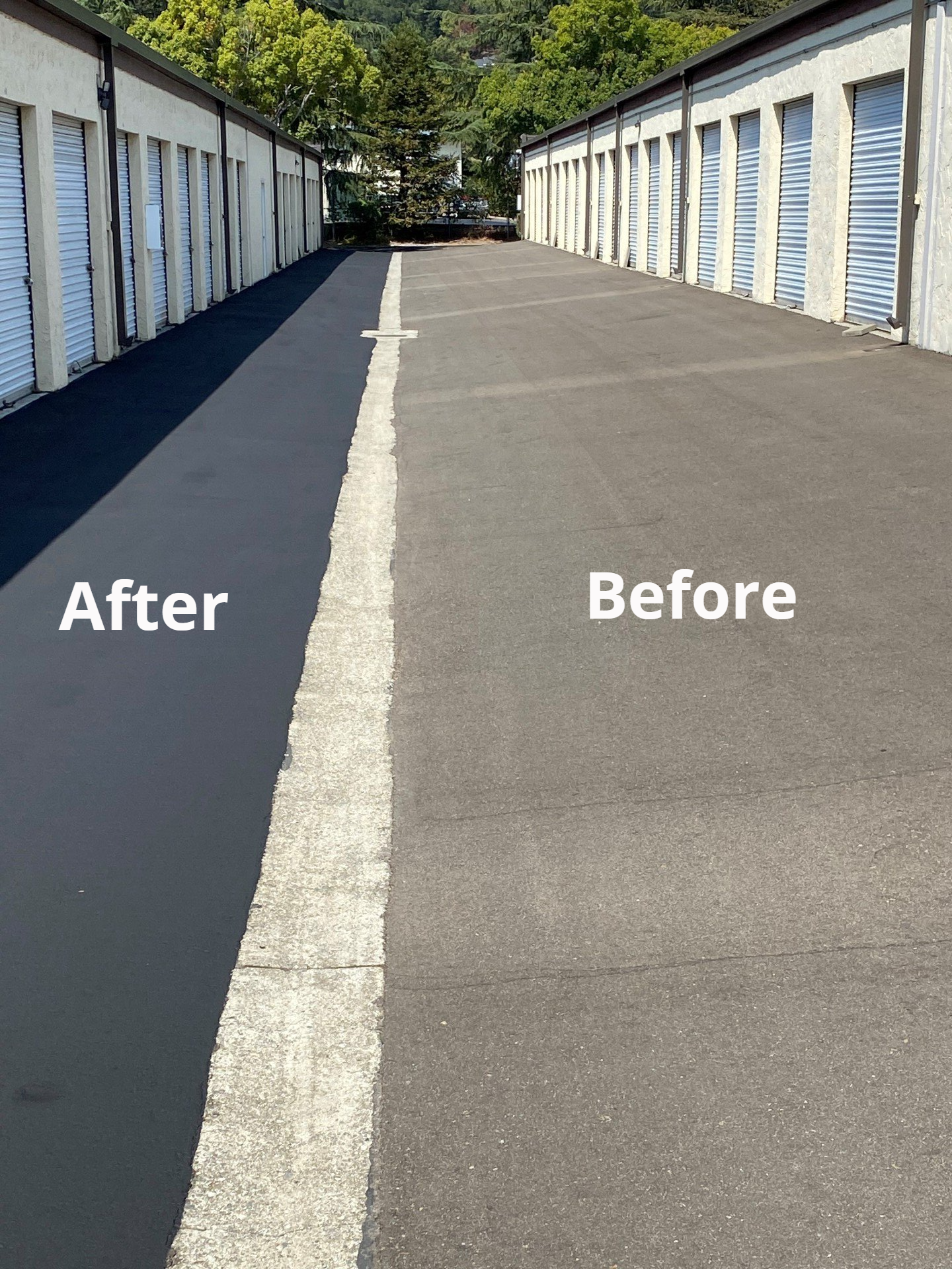 Seal and Coat Striping Paving Works - Scotts Valley, CA - Wenger Paving