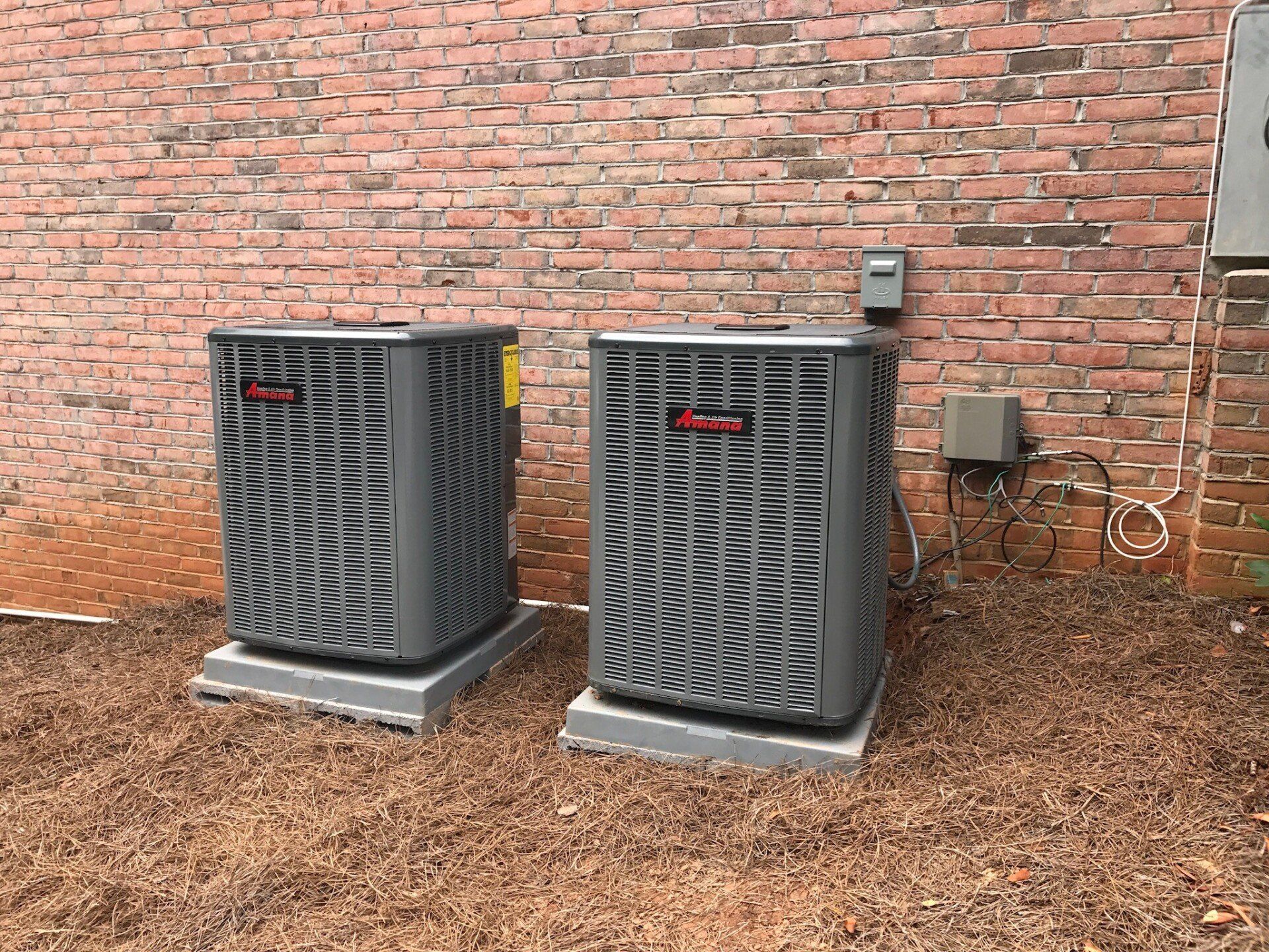 Amana 2 Units Installed