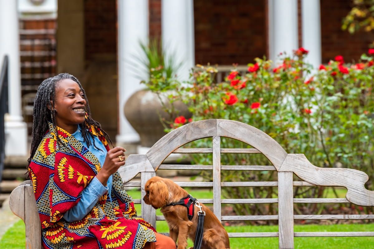 Dog in pet friendly apartment in London