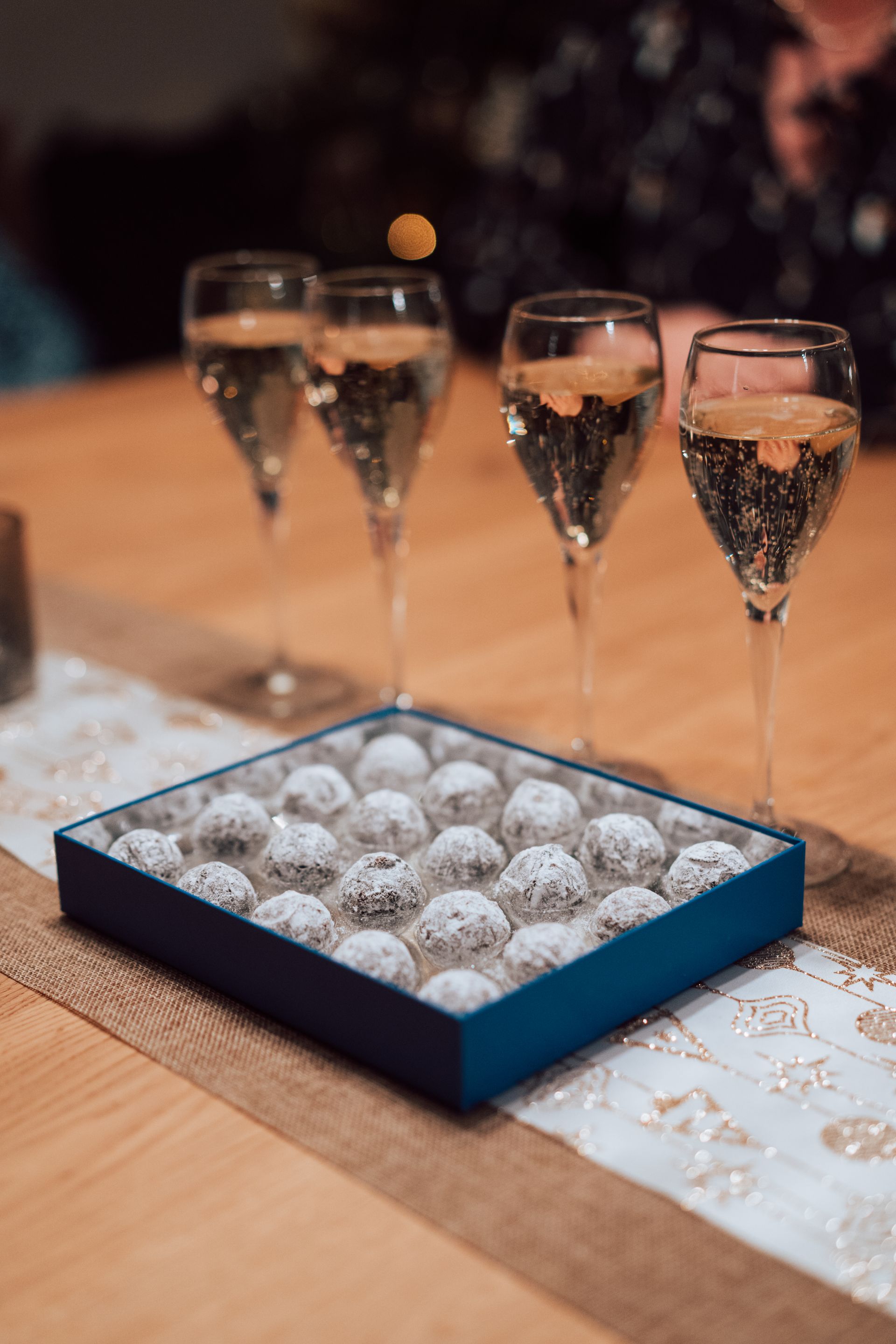 Centho Belgian chocolates filled with Remy Martin Champagne 