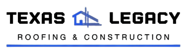 The logo for Texas Legacy Roofing and Construction