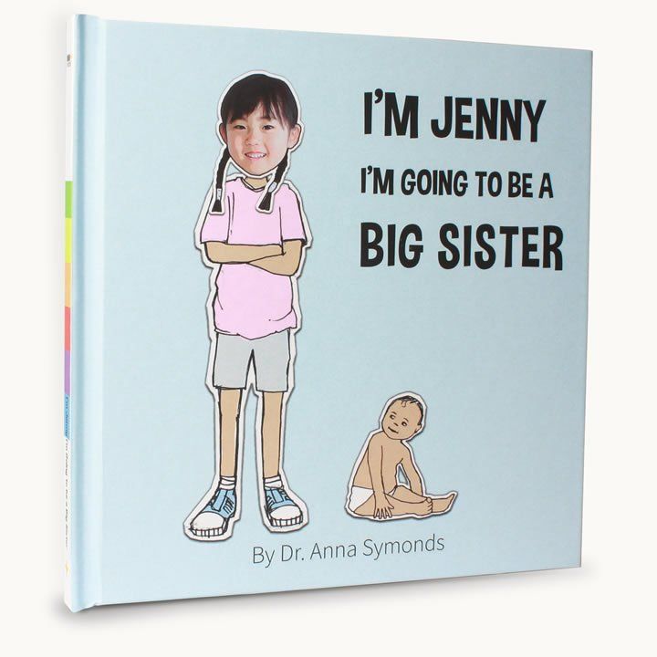 A book titled i 'm jenny i 'm going to be a big sister