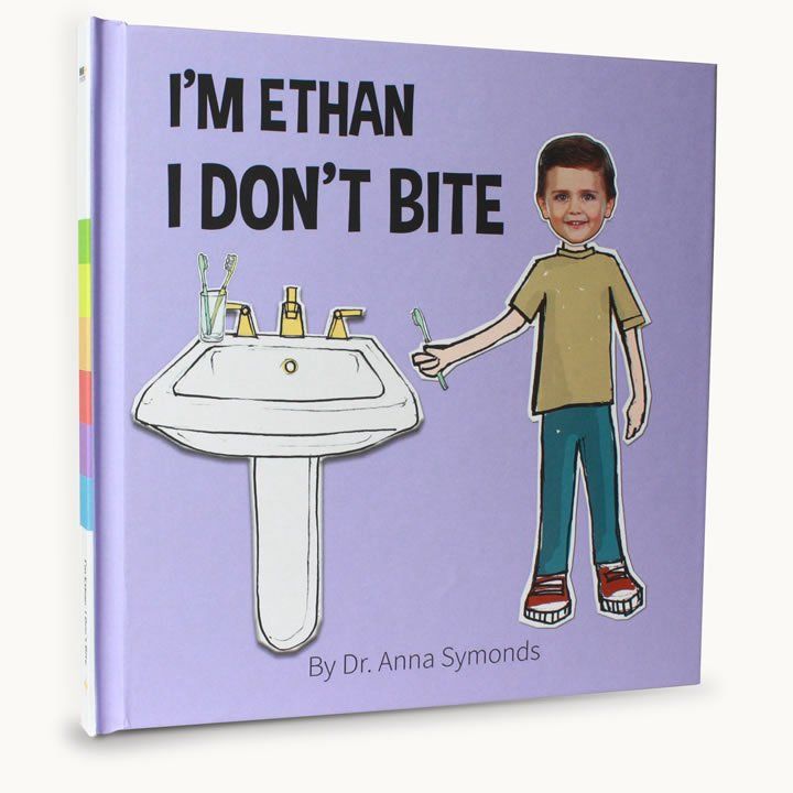 A book titled i 'm ethan i don 't bite by dr. anna symmonds