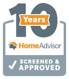 10 Years HomeAdvisor Screened & Approved