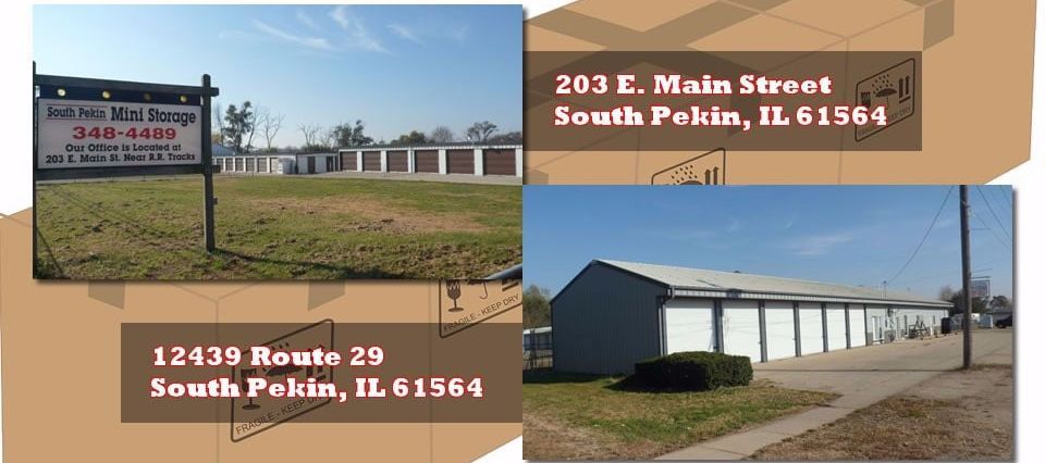 Locations of South Pekin Mini Storage