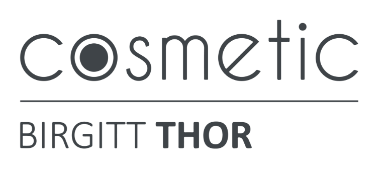 Auf weißem Hintergrund ist ein Logo der Kosmetikmarke Birgitt Thor zu sehen.