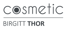 Auf weißem Hintergrund ist ein Logo der Kosmetikmarke Birgitt Thor zu sehen.