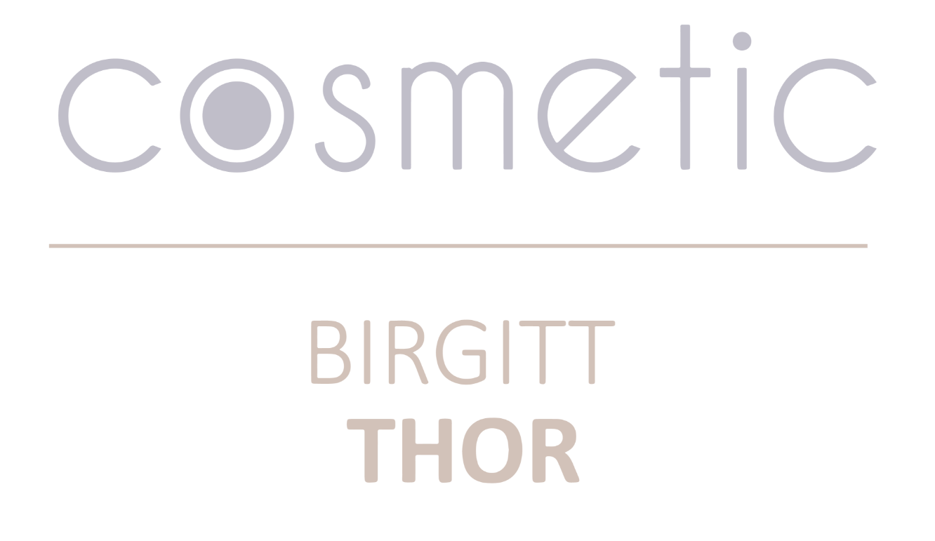 Auf weißem Hintergrund ist ein Logo der Kosmetikmarke Birgitt Thor zu sehen.