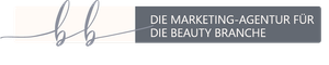 Ein Logo für ein Unternehmen namens „Die Marketingagentur für die Beautybranche“