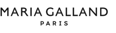 Ein schwarz-weißes Logo für Maria Galland Paris