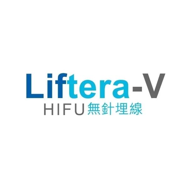 Liftera-v hifu 的藍色和白色標誌