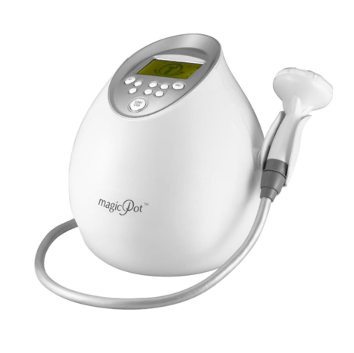 一個白色的設備，上面寫著“magic”