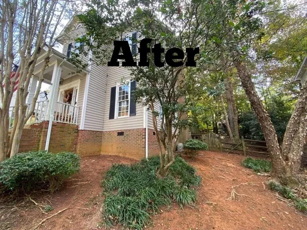 A picture of a house after being remodeled.