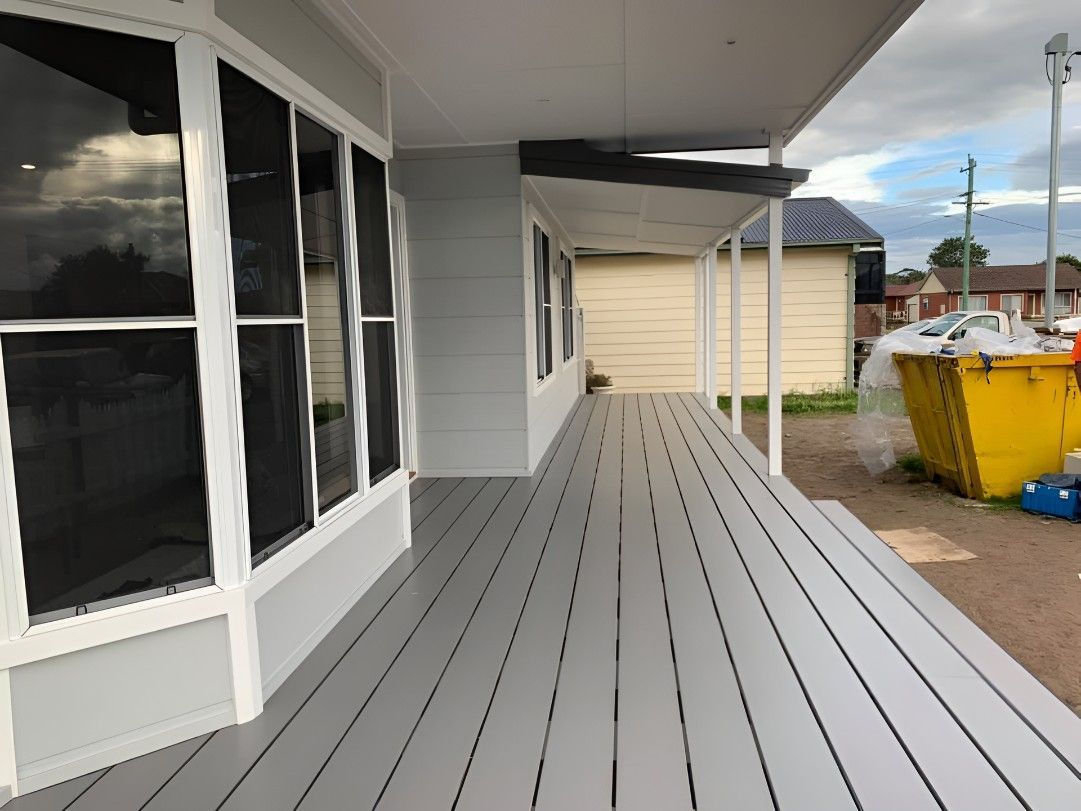 A Porch With a Lot of Windows — Let's Paint & Decorate Pty Ltd in Shellharbour, NSW