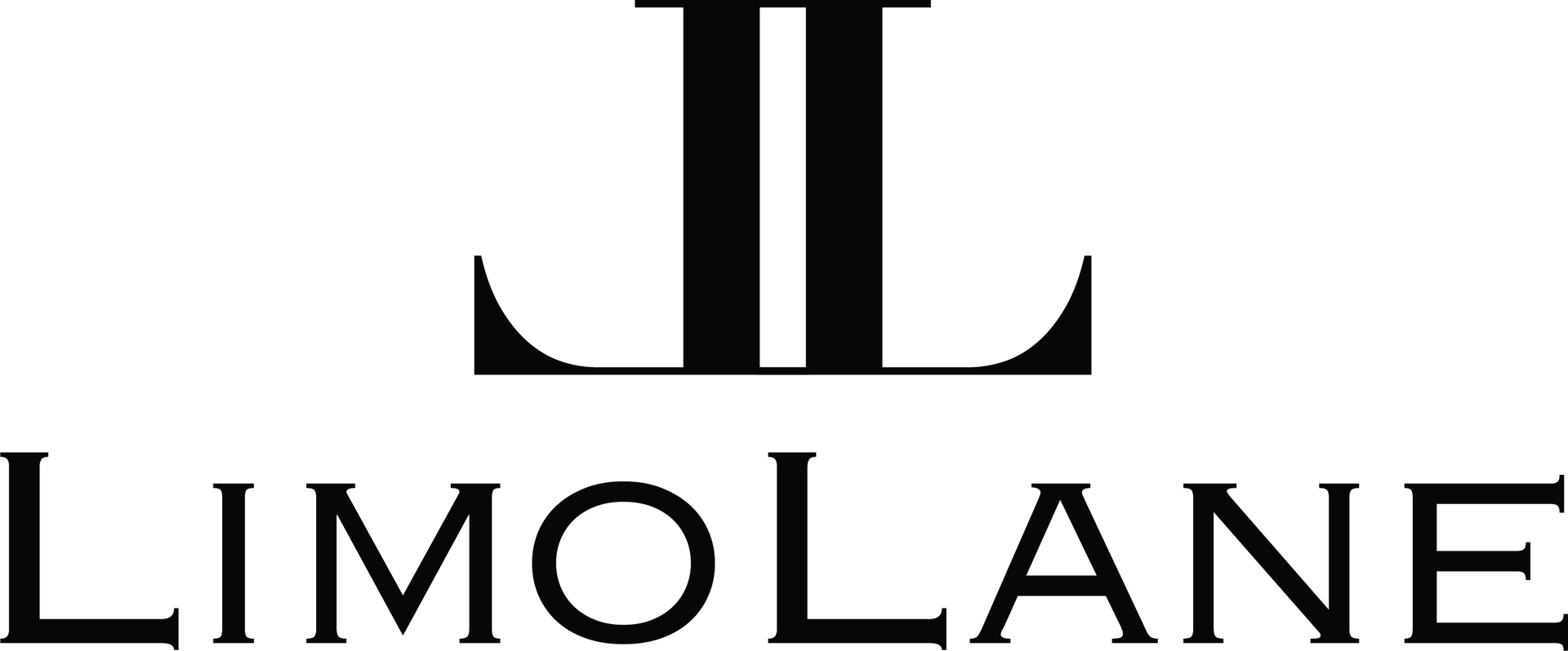 The LIMOLANE logo featuring two bold, vertical black pillars over a horizontal line, with the text LIMOLANE below it.