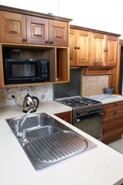 kitchen before renovation