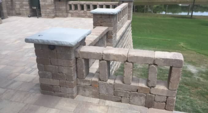 Pavers Seat Walls Columns 8