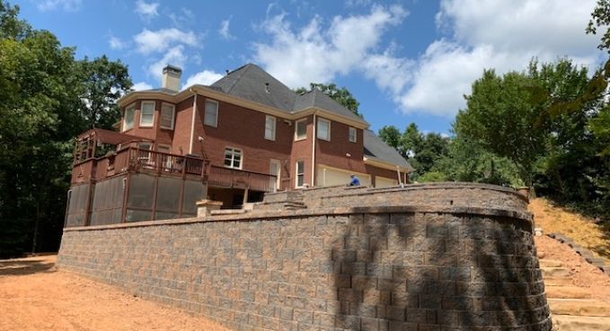 Block Retaining Wall 36