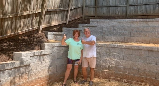 Block Retaining Wall 44