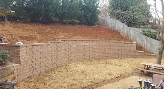 Block Retaining Wall 50