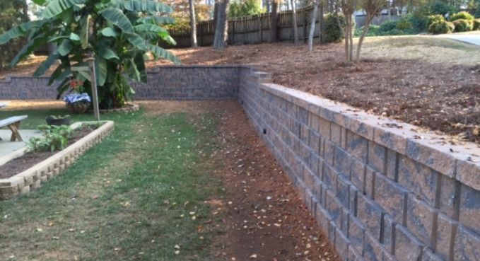 Block Retaining Wall 55