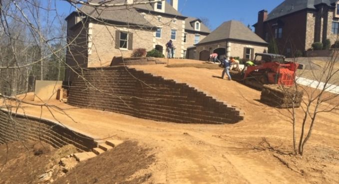 Block Retaining Wall 59